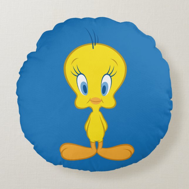 TWEETY™ | Onocent Little Bird Rund Kudde (Framsidan)