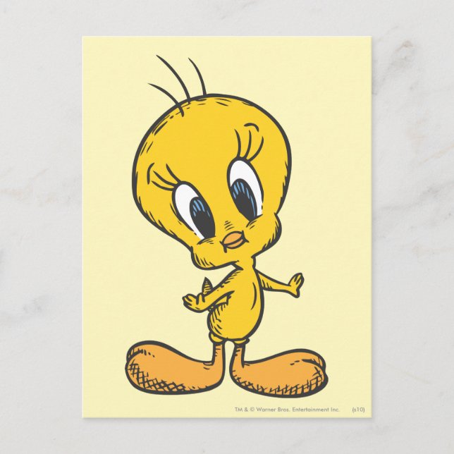 TWEETY™ Öppnade Armar Vykort (Framsida)