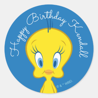 TWEETY™ | Oskuldig liten fågel Runt Klistermärke