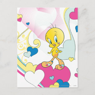 TWEETY™ på hjärtat Vykort