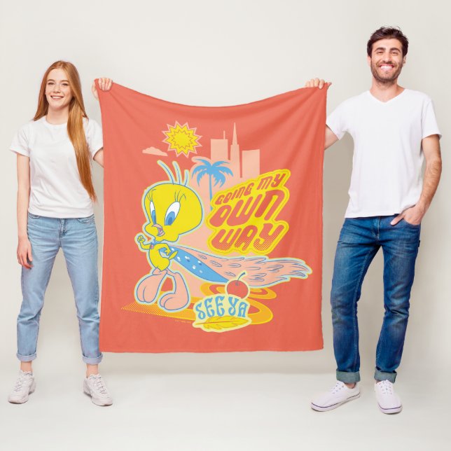 TWEETY™ - på mitt eget sätt Fleecefilt (På plats)