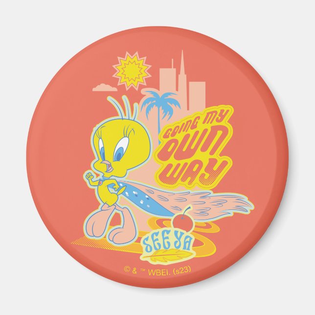 TWEETY™ - på mitt eget sätt Magnet (Framsidan)