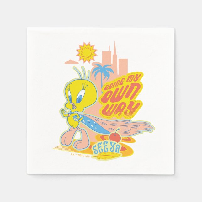 TWEETY™ - på mitt eget sätt Pappersservett (Framsidan)