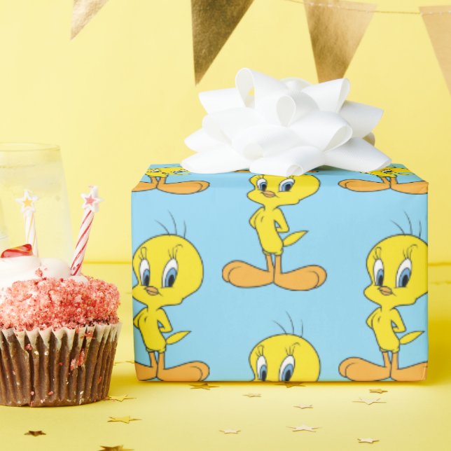 TWEETY™ | Personlig Clever Bird Presentpapper (Födelsedagsfest)