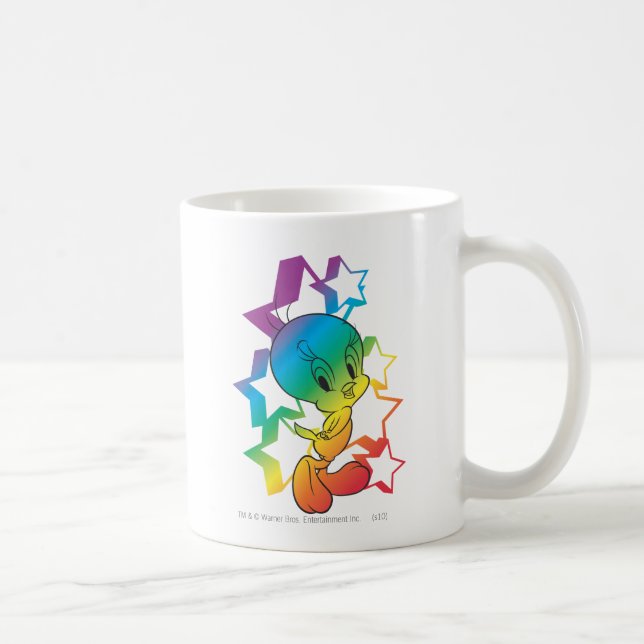 TWEETY™ Rainbow Stars Kaffemugg (Höger)