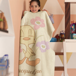 Tweety Rosa Lila blommor