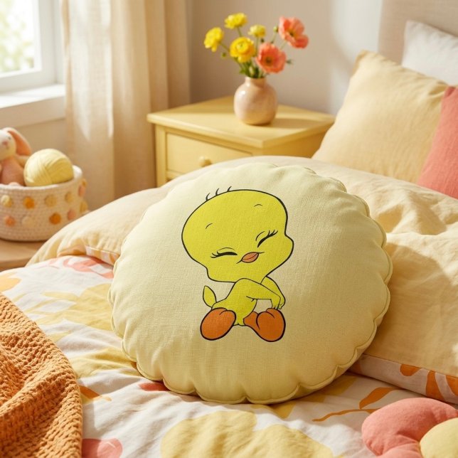 Tweety Rund Kudde (Skapare uppladdad)