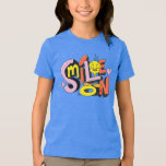 TWEETY™ Smile On T Shirt<br><div class="desc">Check out this cute, fun, and spirited TWEETY™ graphic that reads: Smile on! Grab this on a comfy tee or carry on a tote bag! Shop this design on many more customizable Zazzle products!</div>