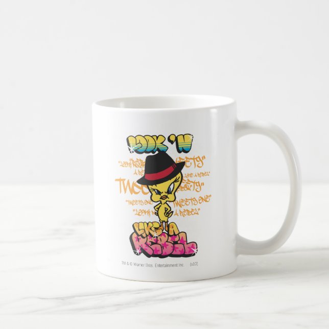 TWEETY™ som en rebell Kaffemugg (Höger)