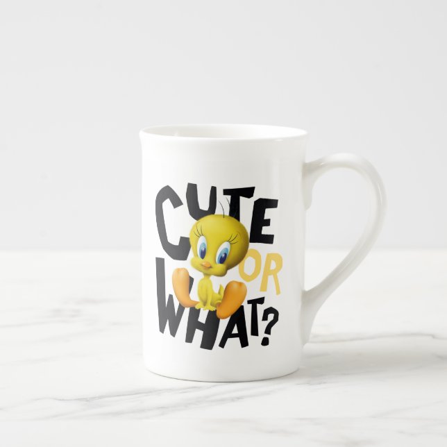 TWEETY™- Söt eller vad? Benporslin Mugg (Höger)