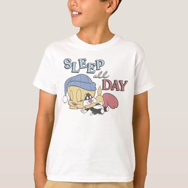 TWEETY™ Sova hela dagen T Shirt (Framsida)