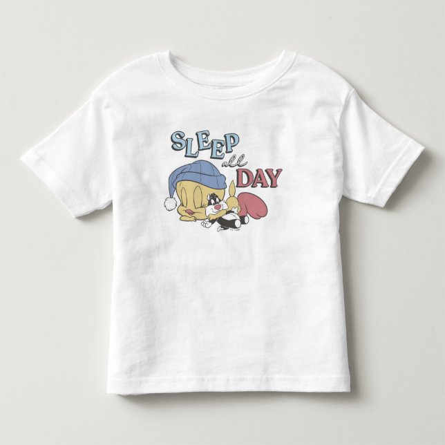 TWEETY™ Sova Hela Dagen T Shirt (Framsida)