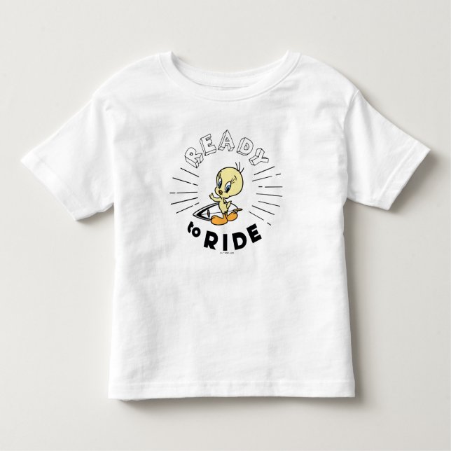 TWEETY™ Surfboard - Redo till riden T Shirt (Framsida)