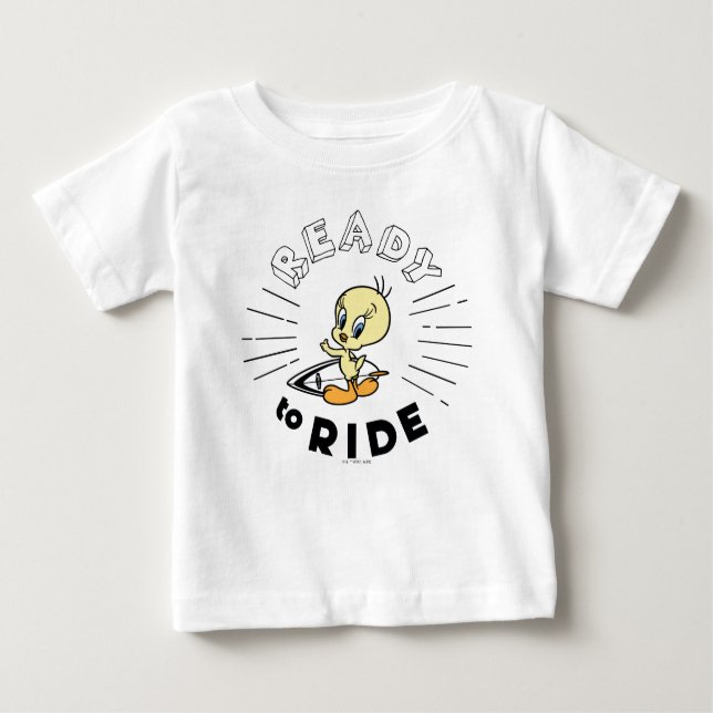 TWEETY™ Surfboard - Redo till riden T Shirt (Framsida)