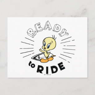 TWEETY™ Surfbräda - Redo att Rida Vykort