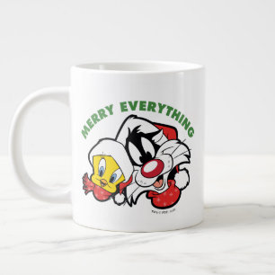 TWEETY™ & SYLVESTER™ "God Jul Allt" Jumbo Mugg