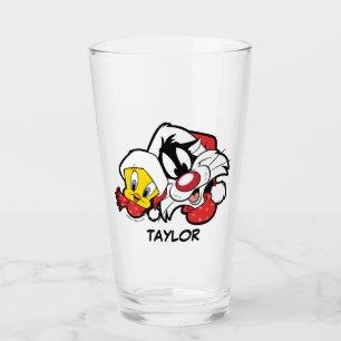 TWEETY™ & SYLVESTER™ "Merry All" Glaskopp