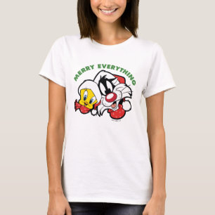 TWEETY™ & SYLVESTER™ "Merry All" T Shirt