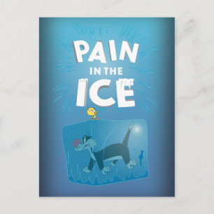 TWEETY™ & SYLVESTER™ "Pain in the Ice" Helg Vykort