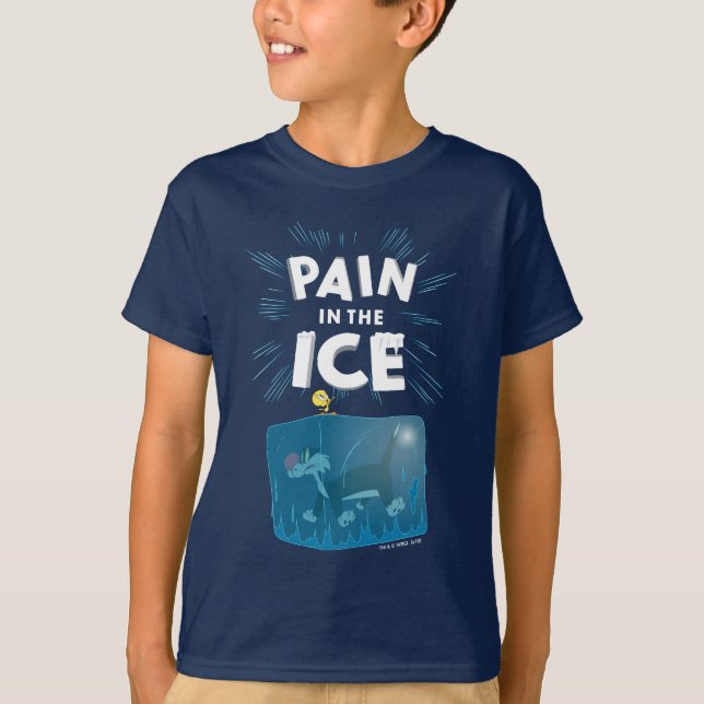 TWEETY™ & SYLVESTER™ "Pain in the Ice" T Shirt (Framsida)