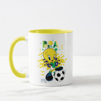 TWEETY™ Team Brasil Fotbollsgrafik Mugg