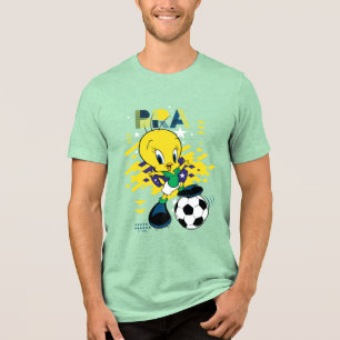 TWEETY™ Team Brasil Fotbollsgrafik T Shirt