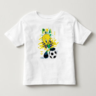 TWEETY™ Team Brasil Fotbollsgrafik T Shirt