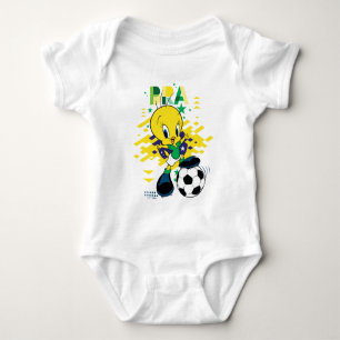 TWEETY™ Team Brasil Fotbollsgrafik T Shirt