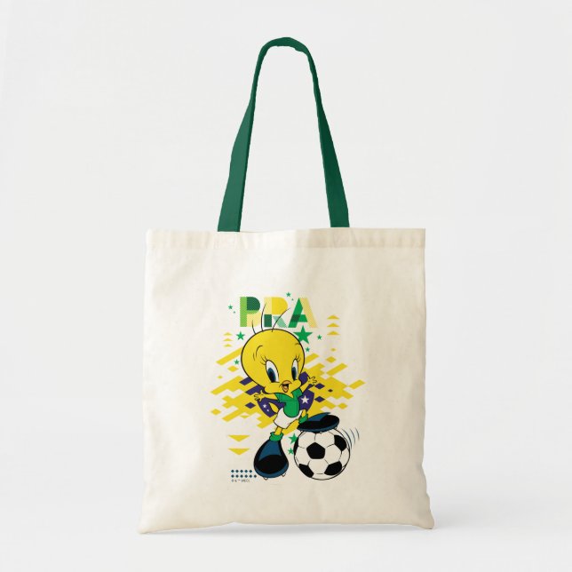 TWEETY™ Team Brasil Fotbollsgrafik Tygkasse (Framsidan)