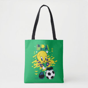TWEETY™ Team Brazil Fotbollsgrafik Tygkasse