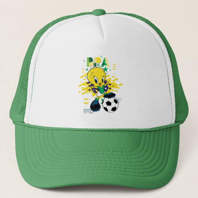 TWEETY™ Team Brazil Soccer Graphic Keps (Framsida)