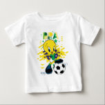 TWEETY™ Team Brazil Soccer Graphic T Shirt<br><div class="desc">Check out TWEETY™ pose with a soccer ball in this fun Team Brazil graphic! Wear on a fun t-shirt,  tote,  or blanket! Shop this design on even more custom Zazzle gifts!</div>