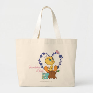 Tweety ’Vänskap and Kärlek’ Jumbo Tygkasse