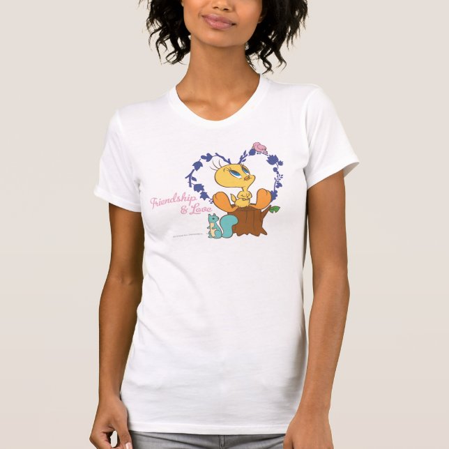 TWEETY™ "Vänskap and Kärlek" Tee (Framsida)