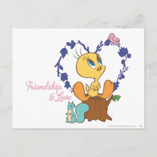 TWEETY™ "Vänskap and Kärlek" Vykort