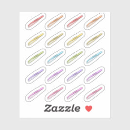 Tweezers Eyebrows Beauty Salon Reminder Plananner Klistermärken