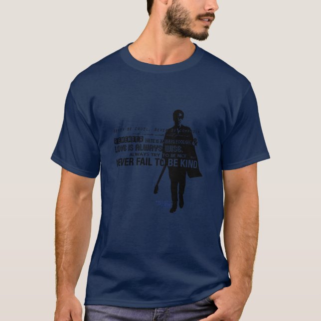Twelfth Doctor Never Fail to Be Kind T Shirt (Framsida)