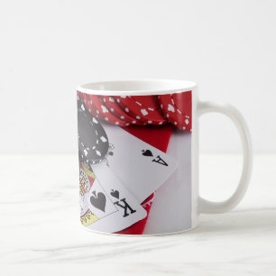 Twenty-One spadar med chiper Kaffemugg