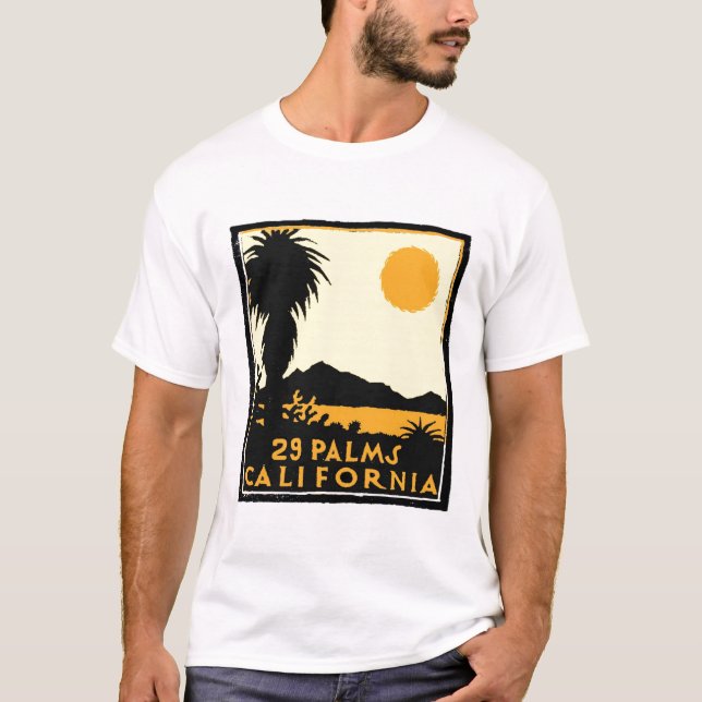 Twentynine handflatanutslagsplatsskjorta t-shirt (Framsida)