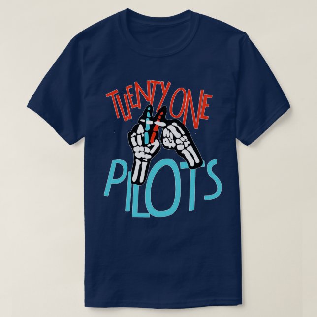 twentyone pilots 3  t shirt (Design framsida)