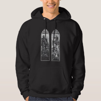 Twer och Gluestick målat glass Sweatshirt Med Luva