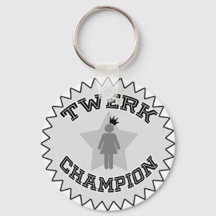 Twerk Champion Nyckelring