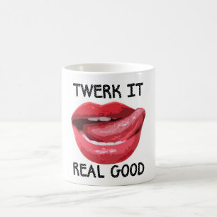 Twerk det verklig bra kaffemugg