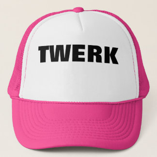 TWERK-HATT (rosa) Truckerkeps