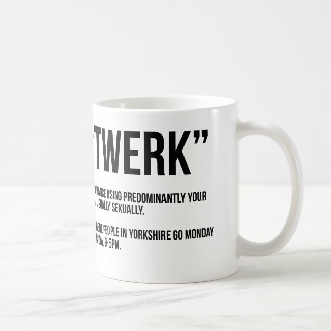 "TWERK-" kaffemugg (Höger)