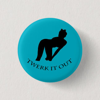 Twerk knäppas det ut emblem klämmer fast knapp
