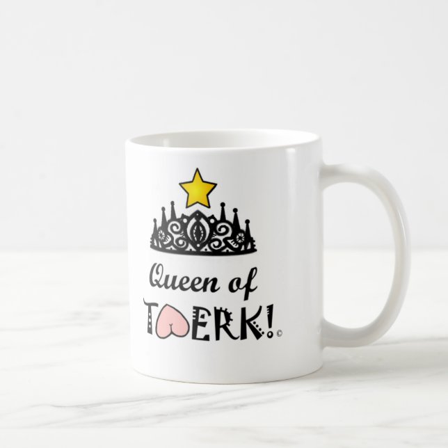 Twerk stjärnadrottning kaffemugg (Höger)