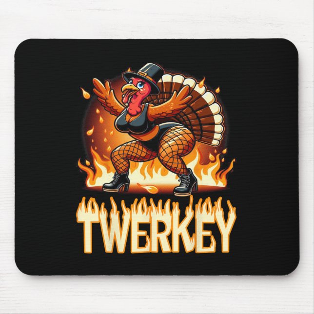 Twerkey Squad Twerking Funny Danning Turkiet Tack Musmatta (Framsidan)