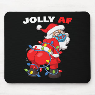 Twerking Tomte i mask Gatland Jolly på Chri Musmatta