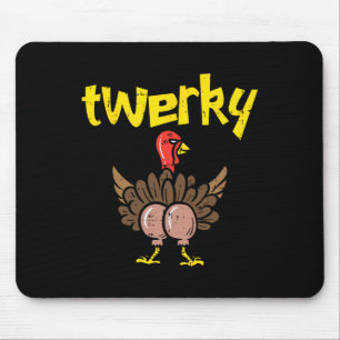 Twerky Turkey Butt Roligt Thanksgiving Twerk Dance Musmatta
